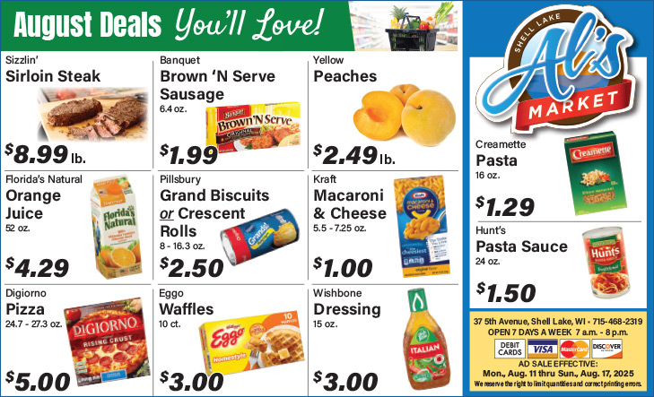 Weekly Ad August 11-17
